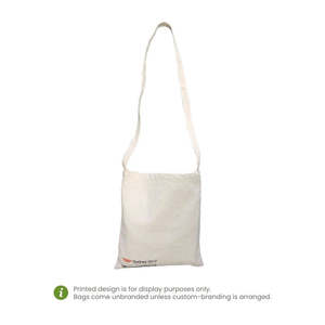 Ecobags Durable Reusable Canvas Sling Beach <b>Bag</b> <b>Medium</b> Inner Pocket Eco-Friendly Letter Printing for Daily Use Advertising <b>Gift</b> - Product Image 3