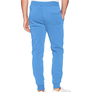 Pantalon de survêtement vierge décontracté à la mode pantalon de survêtement en molleton de coton empilé pantalon de survêtement classique coupe ajustée personnalisé de couleur unie - Product Image 2