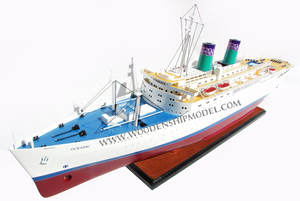 OCEANICS modèle bateau en bois _ modèle artisanal en bois - Product Image 4