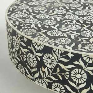 Suministro Directo de Fábrica de Mesa de Centro con Incrustaciones de Hueso de Diseño, Muebles de Madera Hechos a Mano de Alta Calidad para Decoración del Hogar a un Precio Razonable - Product Image 4