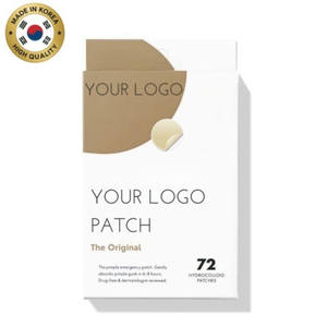 Patch hydrocolloïde coréen pour l'acné OEM label privé autocollant de guérison invisible Zit soins de la peau vente en gros - Product Image 1