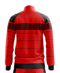 Survêtements unisexe personnalisés, sublimation complète, ensembles de vêtements de sport en polyester vert XXL, nom, logo, équipes de football OEM, vert hiver - Product Image 4