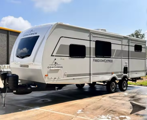 Auction Rate 2024 2025 Coachmens RV Freedom Express Ultra Lite Lightweight <b>Foldable</b> Travel Trailer for Mobile Camping - Product Image 1