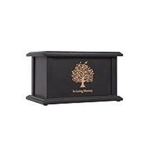 Urnas de cremación de madera modernas de Venta caliente, urnas decorativas para entierro funerario hechas a mano para hombre y mujer a bajo precio - Product Image 4