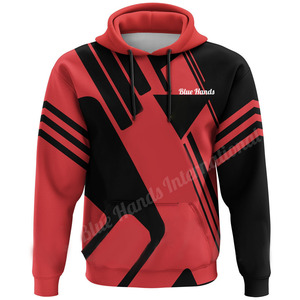 Sweat à capuche de Noël pour hommes en gros Sweat à la mode en vrac lourd avec sublimation respirante Sweat à capuche épais et vierge - Product Image 4