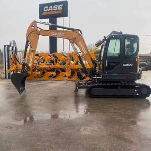 Excavadoras Mini CX60C Usadas al por Mayor para Case de 5 Toneladas, Bien Mantenidas con Motor Kubota, Cilindro Hidráulico KYB, Tipo Móvil sobre Orugas - Product Image 1