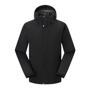 Chaqueta suave de lona ligera personalizada para hombre al por mayor soporte cortavientos impermeable para invierno al aire libre Mountain2026 - Product Image 1