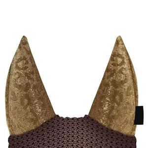 Produits équestres haut de gamme : Bonnet d'oreilles léger, voiles anti-mouches de haute qualité, équipement équestre confortable pour chevaux, accessoires de tapis de selle - Product Image 5
