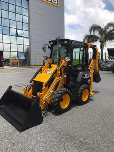 รถตักล้อยาง JCB 1CX เครื่องยนต์ Kubota พร้อมอุปกรณ์ขุดดิน KYB สีเหลือง สำหรับงานก่อสร้างในฟาร์ม - Product Image 4