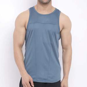 Camiseta sin mangas deportiva para hombre de calidad premium-Ligera y duradera-Ideal para gimnasio, correr y Deportes - Product Image 4
