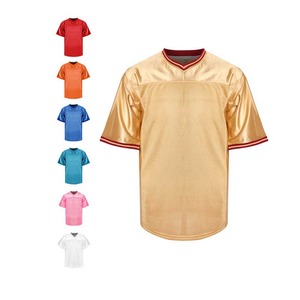Maillot de football américain personnalisé OEM qualité d'usure polyester respirant brodé vente taille plus sublimation personnalisée surdimensionnée - Product Image 1