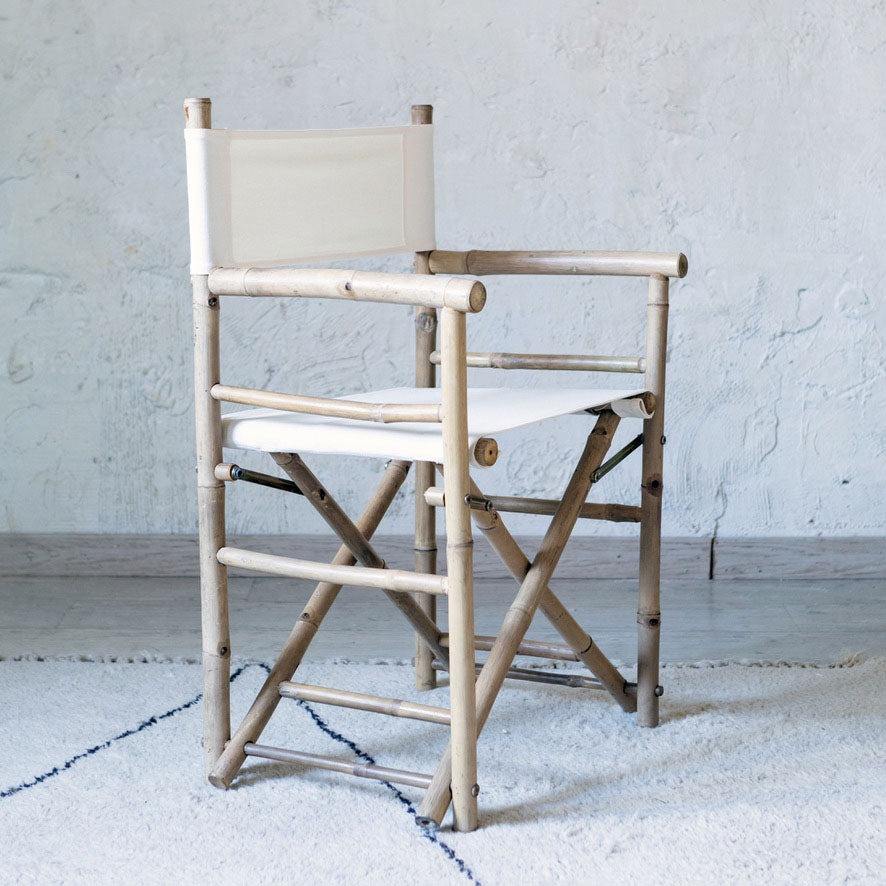 Folding Bamboo Director Chair Natural Wholesale Cheapest Price