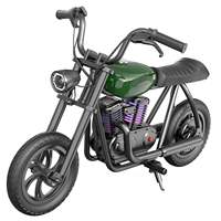 HYPER GOGO Pioneer 12 Plus Collection de motos vintage Moteur 24V 160W Batterie Li-ion Étanche IP4 16km/h Charge maximale 65kg