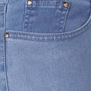 High Quality Made High Waist Loose Straight Fit Denim Pants Long Length Women Denim Pants with custom logo - Product Image 3