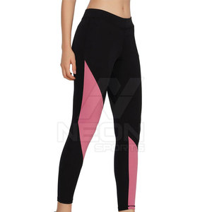 <b>Hot</b> Selling Custom Made <b>High</b> <b>Waist</b> Yoga Leggings Breathable Knitted Fabric with Custom Logo Printed - Product Image 5