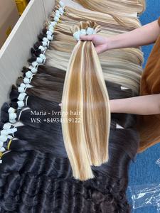 Extensión de cabello natural humano Cabello Ombre Raw Virgin Remy 100 Extensión de cabello Remy humano - Product Image 2