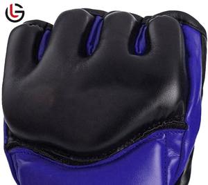 Gants MMA de boxe pour entraînement au combat professionnel en cuir de vachette original au design personnalisé, logo OEM privé, vente en gros - Product Image 4