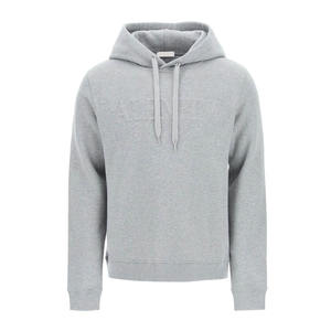 500 GSM Embossed Hoodies <b>Men</b> <b>Thick</b> 100% Cotton Fleece Blank Oversized <b>Hoodie</b> Heavyweight Embossing <b>Hoodie</b> - Product Image 4