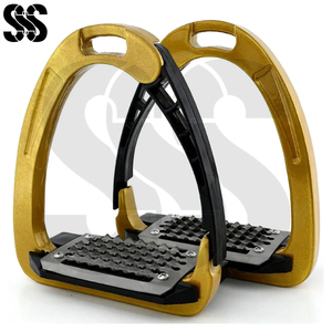 Estribos de Seguridad de Alta Resistencia para Caballos, Antideslizantes, Ligeros, de Aluminio, SHER SONS SPORTS SSS-SS-3710 para Uso Ecuestre, Opciones Personalizadas - Product Image 6
