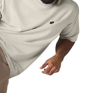Nouveauté T-shirt Homme Luxe Personnalisé avec Logo Imprimé Col Montant Vierge 100% Coton Séchage Rapide Respirant Vente en Gros Fabriqué au Pakistan - Product Image 4