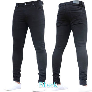 Men's Custom Logo New Design Slim Durable Jeans <b>Pants</b> High Quality Casual Style with Straight Pattern Low Price - Product Image 5