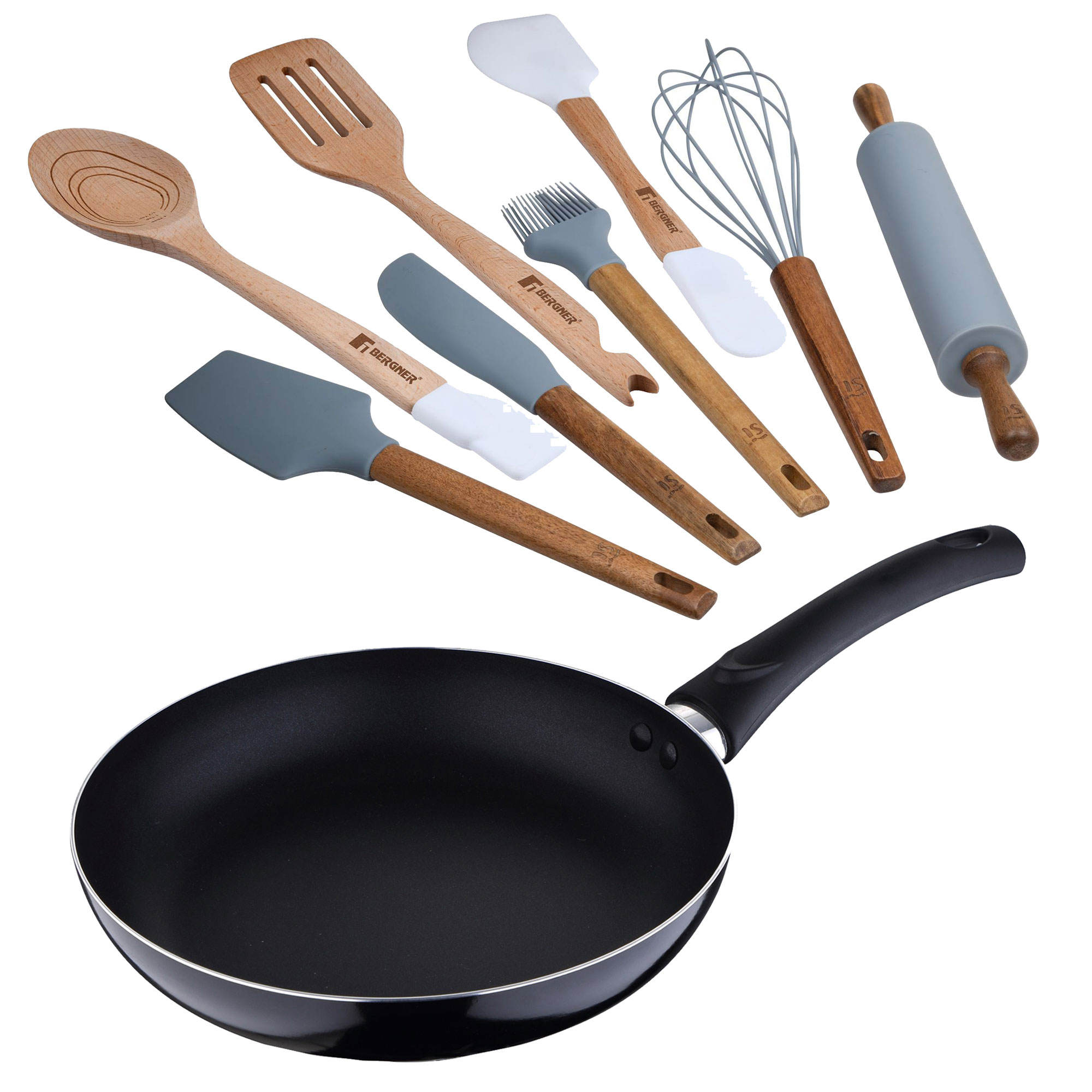 ดำ, น้ำตาล, เทา