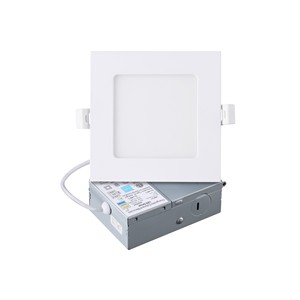<span class=keywords><strong>ETL</strong></span> ES FCC 4inch 9 wát vuông LED Bảng điều chỉnh ánh sáng với không có nhấp nháy điều khiển 120V điện áp CCT có thể điều chỉnh ẩm ướt vị trí 5 năm bảo hành - Product Image 1
