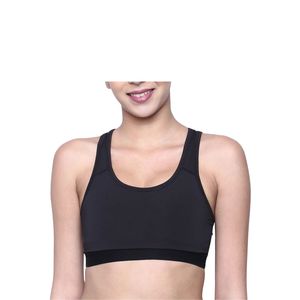 Soutien-gorge de sport personnalisé pour femme, maintien élevé, respirant, extensible, avec logo frontal, vente en gros - Product Image 1