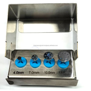 Kit de Discos de Sierra para Implantes Dentales, 4 Piezas, Acero Inoxidable Manual, Herramientas Quirúrgicas Intensas para Corte Preciso de Injertos Óseos e Implantes - Product Image 3