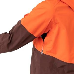 Chaqueta Cortavientos con Capucha para Hombre, Personalizada, para Senderismo en Invierno, Transpirable, Resistente al Viento, con Tejido Recubierto, Cierre Sólido para Adultos - Product Image 6