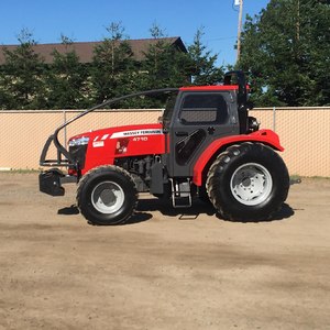 Multifunctional Quality 4710 Massey Ferguson Farm Tractor Loader for Engine 4WD Red Wheel Agricultural <b>Machinery</b> 42 HP Gear - Product Image 4
