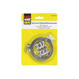 Easy Work Pack of 6 Universal <b>Hose</b> <b>Clamp</b> Set - Product Image 2