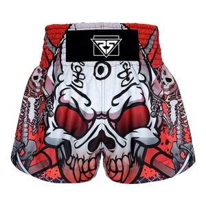 100% Polyester Muay Thai Training Shorts Confortable Premium Fight Shorts pour Boxe et MMA Dernière conception - Product Image 3