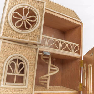 Rattan Natural Furniture for <b>Dolls</b> New Design for Kid Furniture Nersery High Quality Hot Sale 2023 - Product Image 5