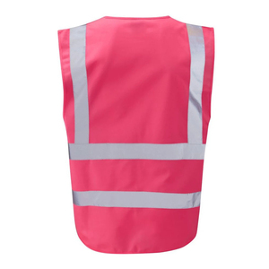 Chaleco de Seguridad Vial para Hombre a Precio Económico, Servicio OEM, Logotipo Personalizado, Chaleco Transpirable, Nueva Construcción de Malla, Chaleco de Trabajo de Seguridad - Product Image 5