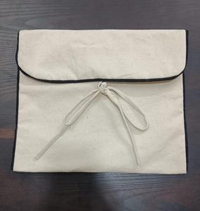 ถุงผ้าออร์แกนิคแบบมีเชือกผูก สำหรับใส่เสื้อผ้า รองเท้า กระเป๋าถือ ดีไซน์แบบถุงผ้าทวิล - Product Image 1