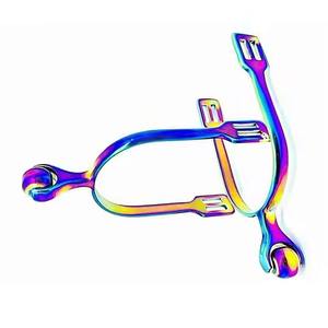 Espuelas de Equitación, Diseño Príncipe, Color Superior, Alta Calidad, Espuelas de Caballo Occidentales de Acero Inoxidable Personalizadas - Product Image 5