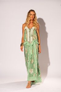 100% lin femmes Slip robe lin Maxi léger longue sans manches robe automne 2025 sans manches avec poches a-lien élégant - Product Image 4