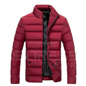 Chaqueta acolchada de invierno informal para hombre, chaqueta de poliéster teñida de hilo Formal para hombre, precio al por mayor - Product Image 6