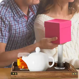 Plateau de service en bois naturel de qualité supérieure Design élégant et léger par Decor Impex pour servir des boissons à usage alimentaire et décoratif - Product Image 4