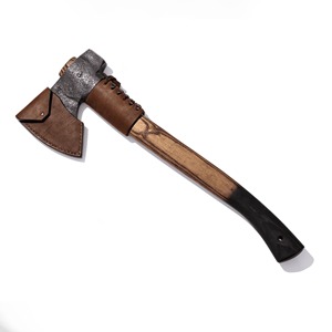 Wholesale Customized Bulk Orders OEM ODM Service Hatchet Carbon Steel Head Viking <b>Axe</b> With Ash Wood Handle Perfect <b>Survival</b> Tool - Product Image 6