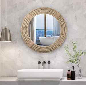 <b>Silver</b> mosaic <b>mirror</b>,round mosaic <b>mirror</b> - Product Image 3