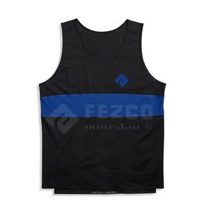 Camiseta sin mangas deportiva con estampado de sublimación personalizada para hombre, camiseta sin mangas atlética para CrossFit y Fitness - Product Image 1