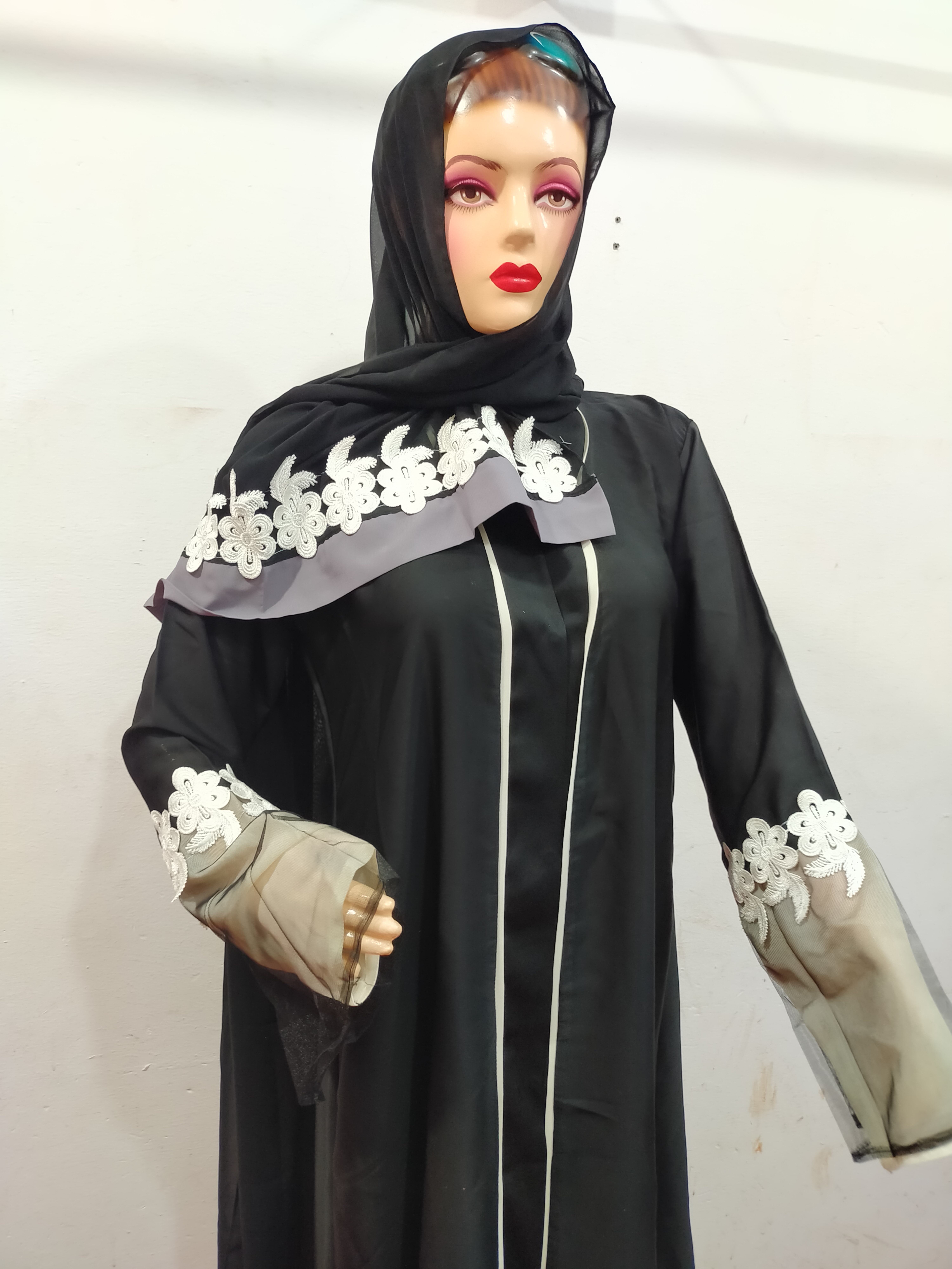 Customized Design As Per Customer Requirement of Abaya Burka