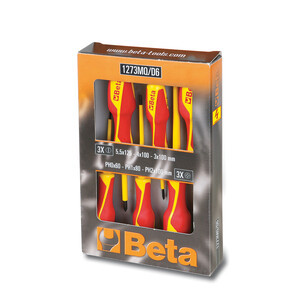 Beta Art.1273mq/D6 Serie 6 Cacciaviti Isolati - Product Image 1