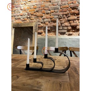 Table de noël pièce maîtresse bougeoir qualité exclusive éclaircissant bougeoir décoratif Antique Unique bougie pot - Product Image 6