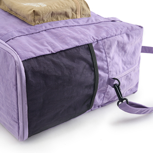 Foldable Portable Lightweight Fashion Nylon Travel Bag with Zipper Closure Water Resistant Large Capacity for Outdoor Daily Use - Product Image 6