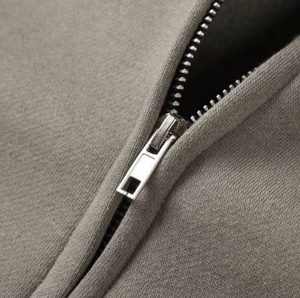 Sudadera con capucha y cremallera completa para hombre de diseño personalizado a granel 100% algodón de manga larga de material polar ropa informal sudaderas con cremallera de invierno - Product Image 5