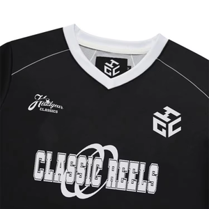 เสื้อฟุตบอลเยาวชนออกแบบได้ตามต้องการเสื้อฟุตบอลแนวสตรีทโลโก้แบบเฉพาะสำหรับทีมออกแบบด้วยการระเหิดชื่อฤดูร้อนสำหรับฤดูหนาว - Product Image 3