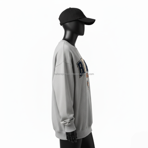 Sudadera Extra Grande para Mujer, Felpa Premium, Tela Suave de Algodón, Logotipo Personalizado con Apliques Bordados, Sudadera Transpirable para Mujer - Product Image 2
